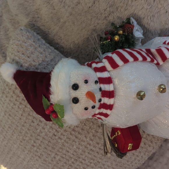 Snow Man Christmas Decoration 17 inches tall - Picture 2 of 6